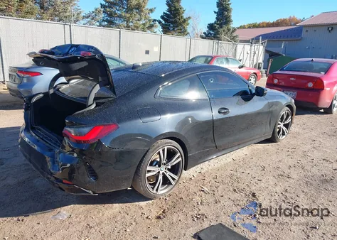 2021 BMW 430I xDrive из США, поврежденный, VIN WBA73AP01MCF41385